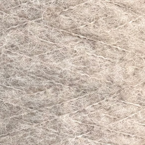 The Royal Collection Flan Brushed NM 4.000 – Baby Alpaca Merino col. Beige 1950